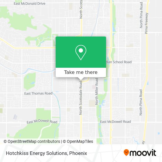 Hotchkiss Energy Solutions map