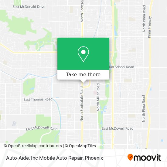 Auto-Aide, Inc Mobile Auto Repair map