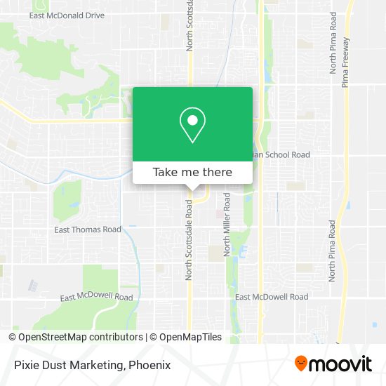 Pixie Dust Marketing map