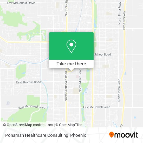 Ponaman Healthcare Consulting map