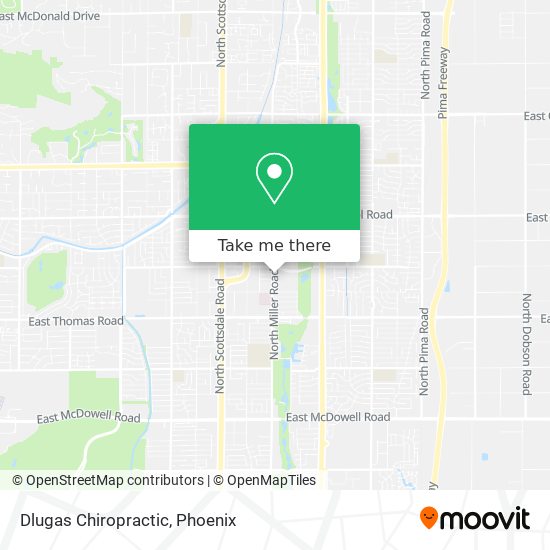 Dlugas Chiropractic map