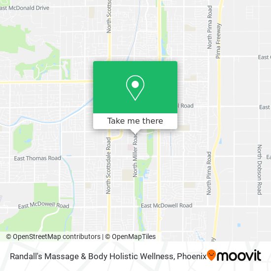 Randall's Massage & Body Holistic Wellness map