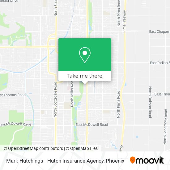 Mapa de Mark Hutchings - Hutch Insurance Agency