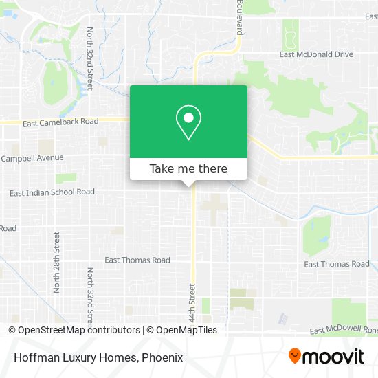 Hoffman Luxury Homes map