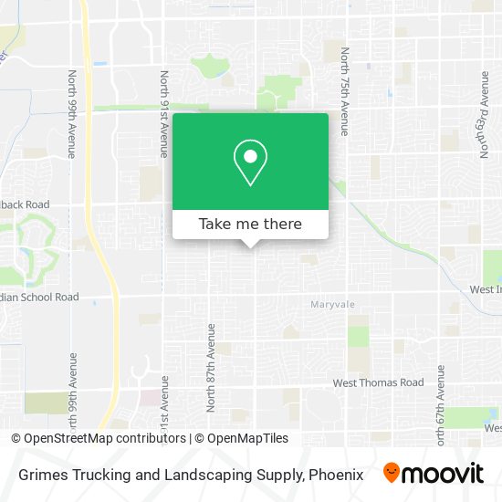 Mapa de Grimes Trucking and Landscaping Supply