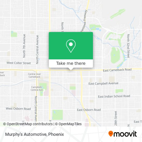 Murphy's Automotive map