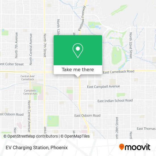 EV Charging Station map