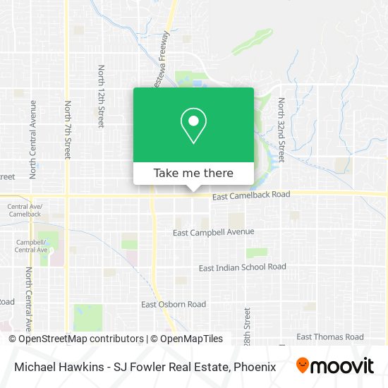 Mapa de Michael Hawkins - SJ Fowler Real Estate