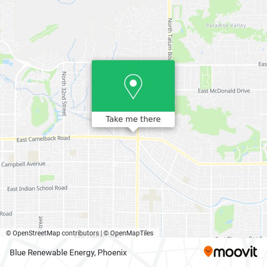 Blue Renewable Energy map