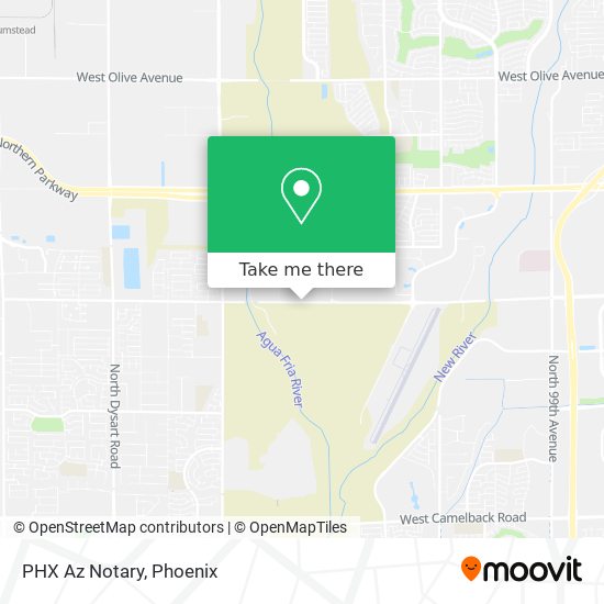 PHX Az Notary map