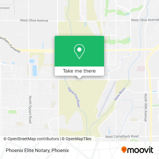 Phoenix Elite Notary map