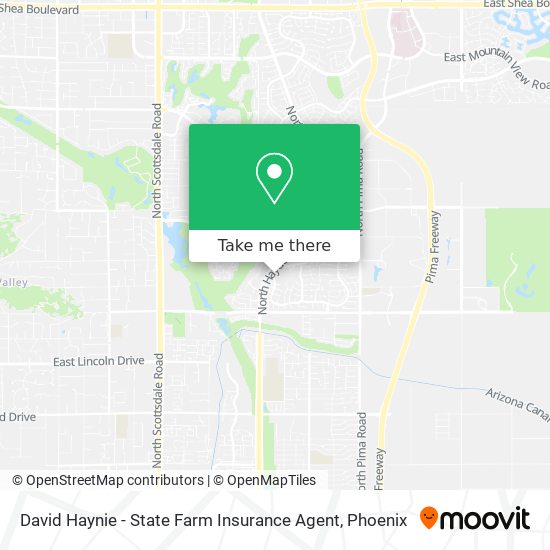 Mapa de David Haynie - State Farm Insurance Agent