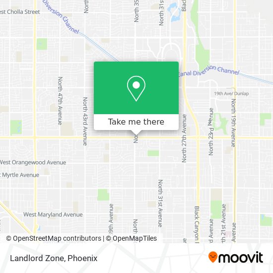 Landlord Zone map