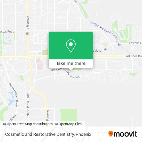 Cosmetic and Restorative Dentistry map