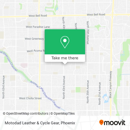 Motodad Leather & Cycle Gear map