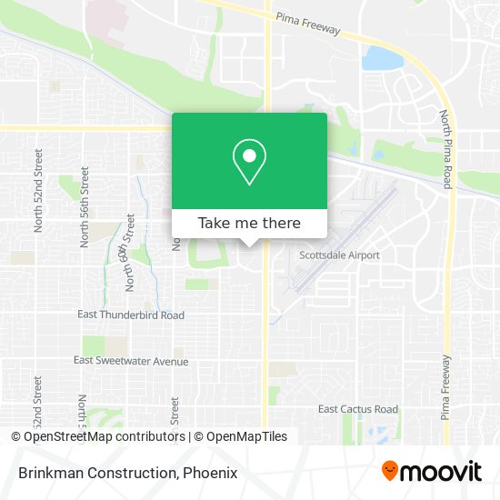 Brinkman Construction map