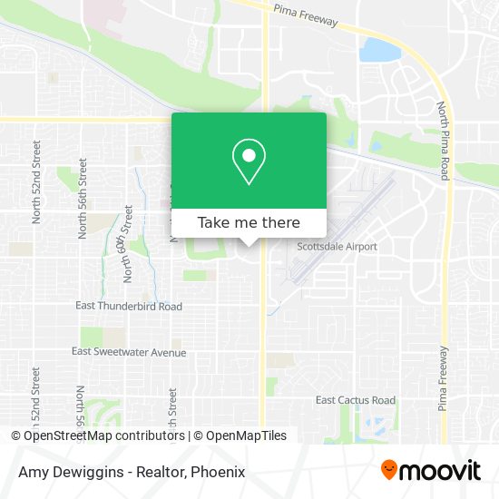 Amy Dewiggins - Realtor map