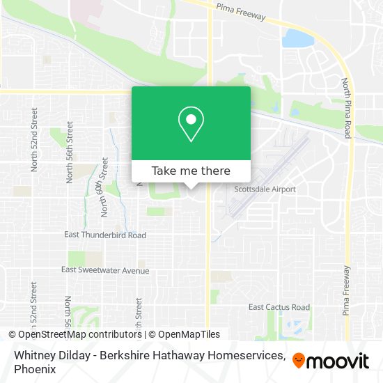 Whitney Dilday - Berkshire Hathaway Homeservices map
