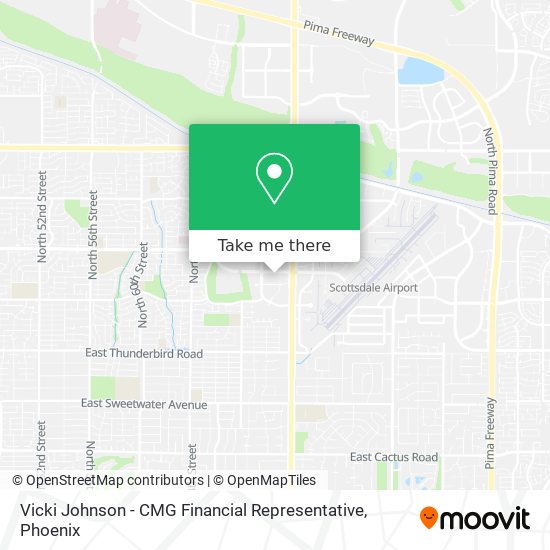 Vicki Johnson - CMG Financial Representative map