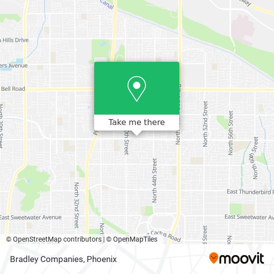 Bradley Companies map