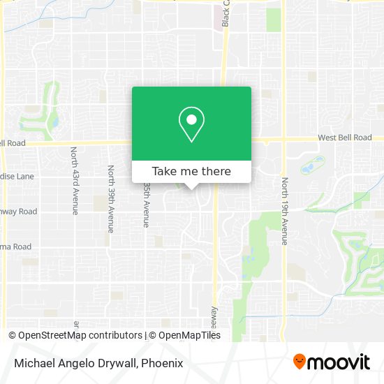 Michael Angelo Drywall map