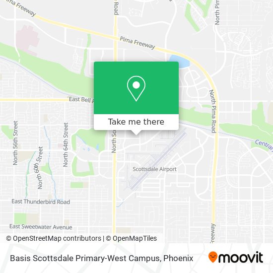 Basis Scottsdale Primary-West Campus map
