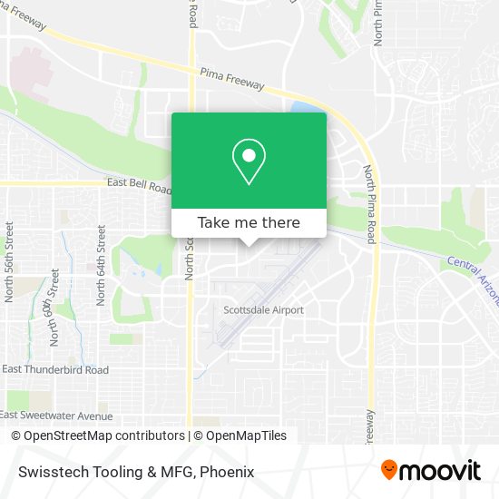 Swisstech Tooling & MFG map