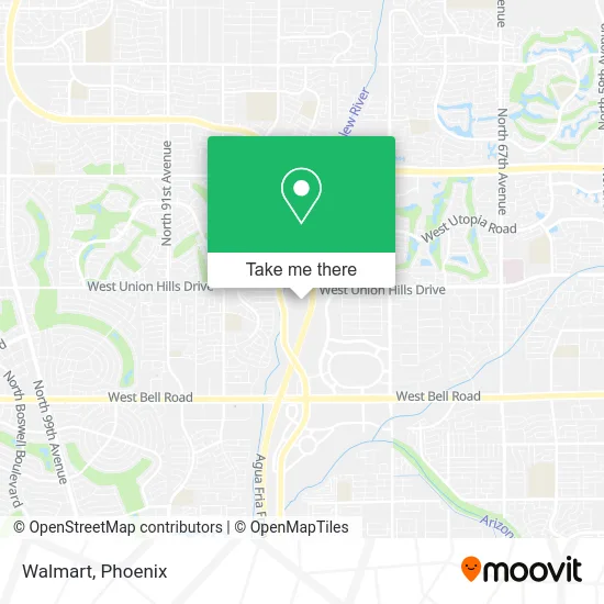 Walmart map