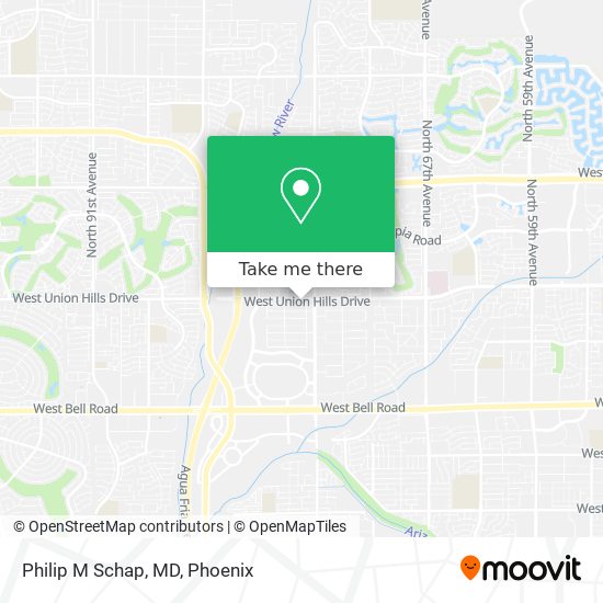 Mapa de Philip M Schap, MD