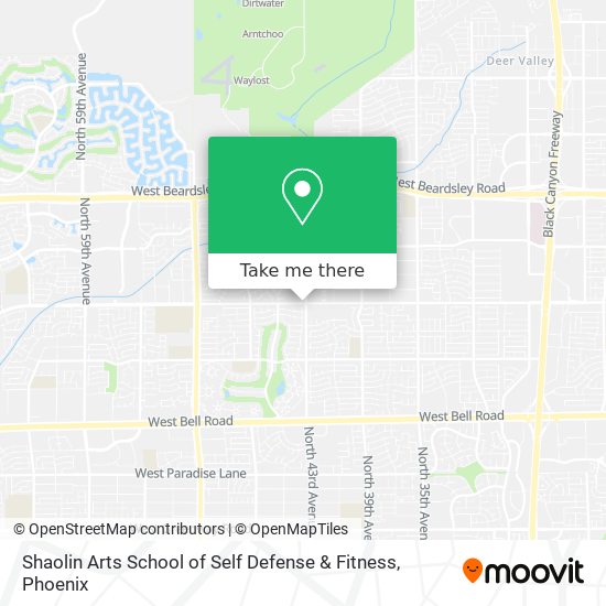 Shaolin Arts School of Self Defense & Fitness map