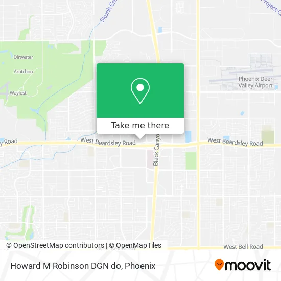 Howard M Robinson DGN do map