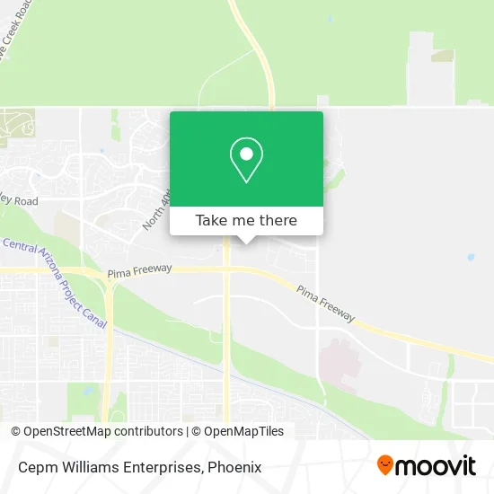 Cepm Williams Enterprises map