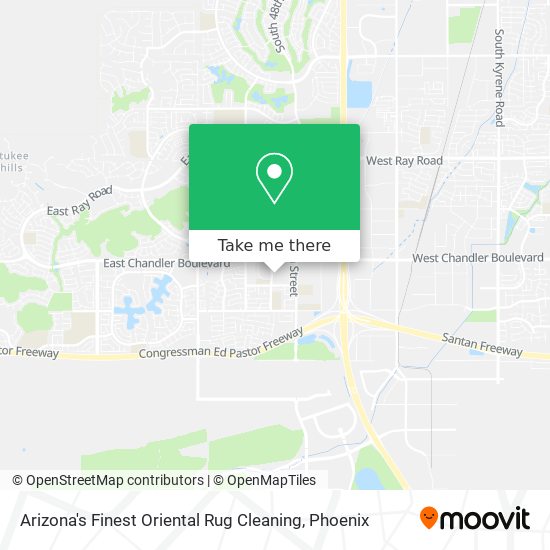 Mapa de Arizona's Finest Oriental Rug Cleaning