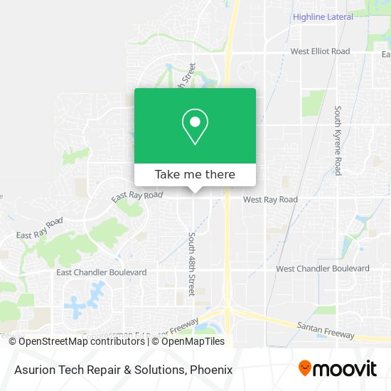 Asurion Tech Repair & Solutions map