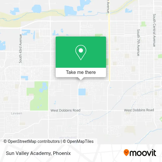Sun Valley Academy map
