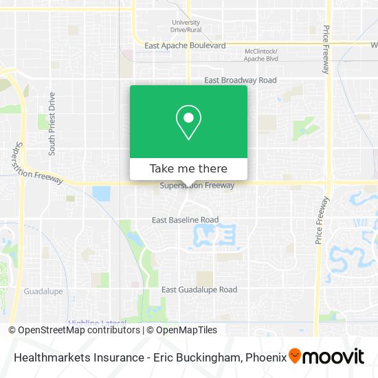 Mapa de Healthmarkets Insurance - Eric Buckingham