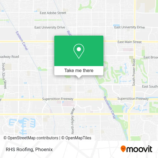 RHS Roofing map