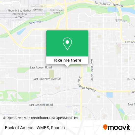 Bank of America WMBS map