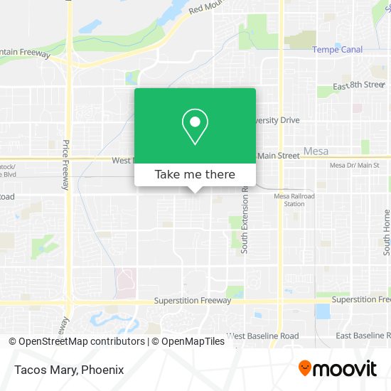 Tacos Mary map