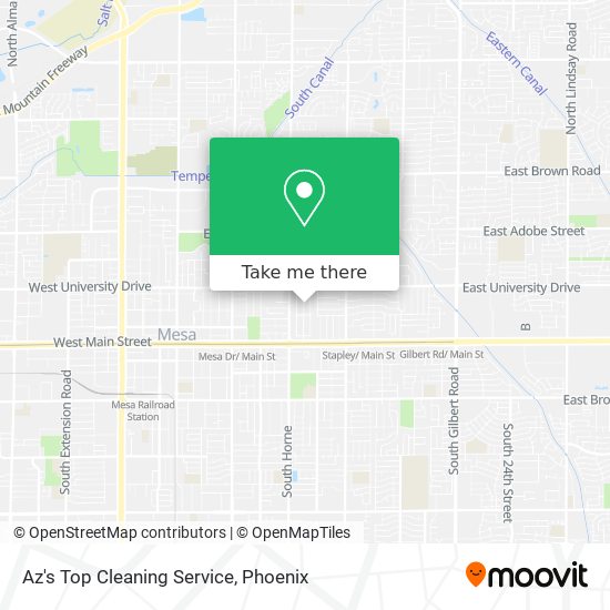 Mapa de Az's Top Cleaning Service