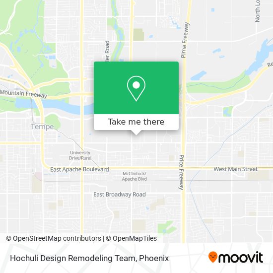 Hochuli Design Remodeling Team map