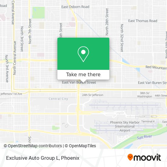 Exclusive Auto Group L map