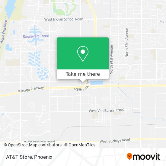 AT&T Store map