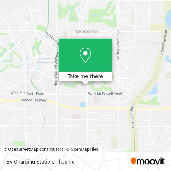 EV Charging Station map