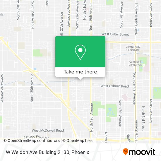 Mapa de W Weldon Ave Building 2130