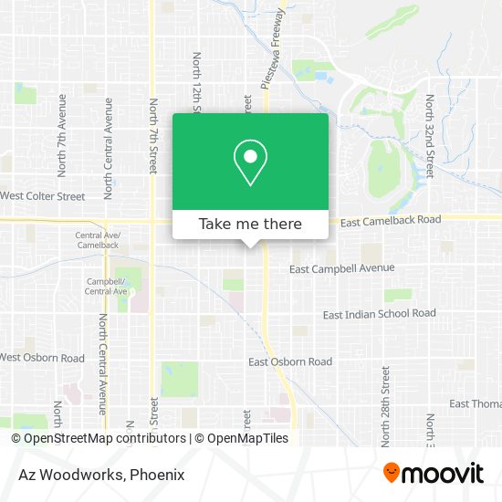 Az Woodworks map