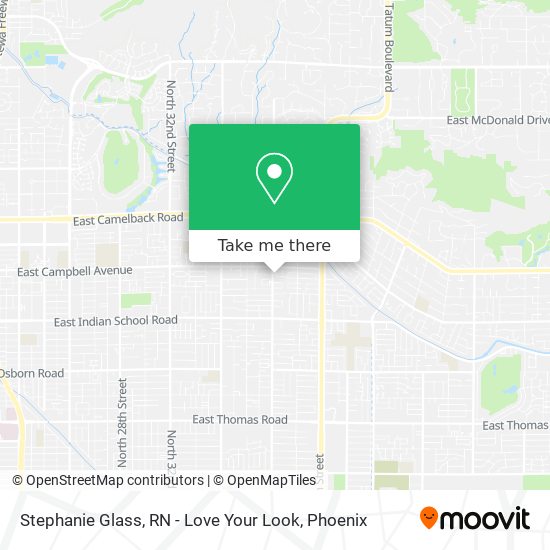 Stephanie Glass, RN - Love Your Look map