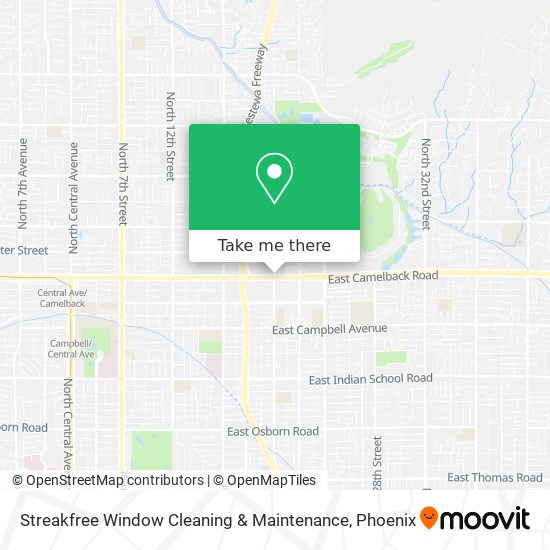 Streakfree Window Cleaning & Maintenance map