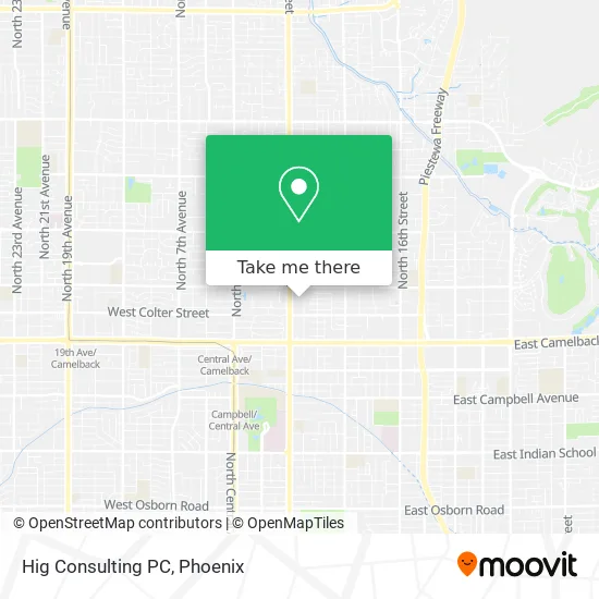 Hig Consulting PC map