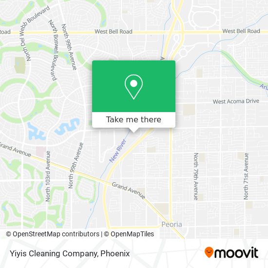 Mapa de Yiyis Cleaning Company